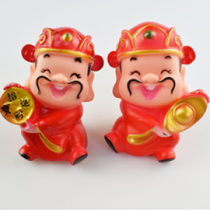 TUONG-Đôi thần tài (nhựa dẻo)