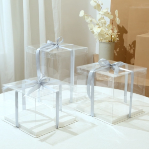 Hộp mica trong 26x26x23