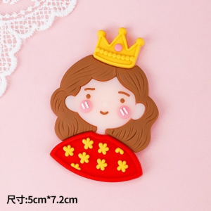 Set 5 tượng nhựa dẻo - mẹ mũ vàng áo đỏ
