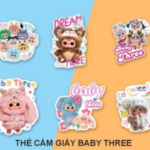 10 Set giấy BABY THREE CT mẫu mới.