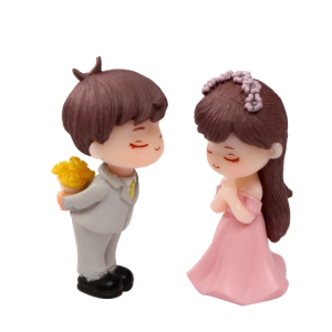 Tượng đôi cô dâu chú rể (HỒNG-GHI)