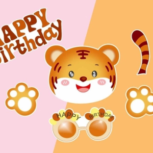 Set giấy hổ và kính HPBD CT.