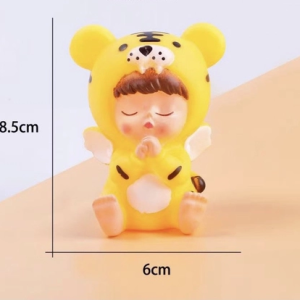 Em bé hổ nhựa -TAY CHỐNG CẰM SIZE TO.