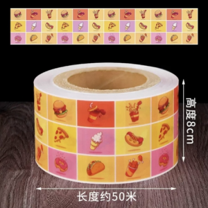 Thành bánh mica 8cm x 1kg-hình đồ ăn (các loại bánh)