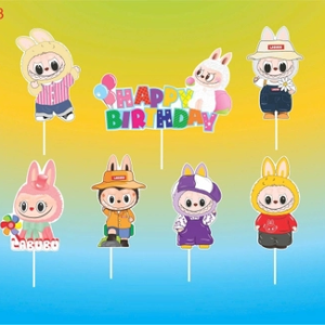 Set giấy Labubu mẫu 2 HD.