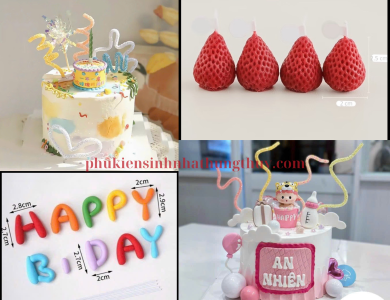 Đặt Phụ Kiện Trang Trí Bánh Sỉ – Nhận Ngay Giá Tốt!