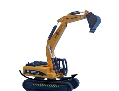 Xe XÚC siêu cấp màu VÀNG (trục cong)