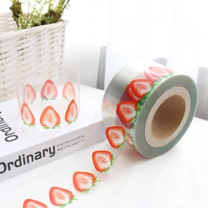 Mica quấn thành bánh cứng-hình dâu tây (1kg) (lõi giấy)