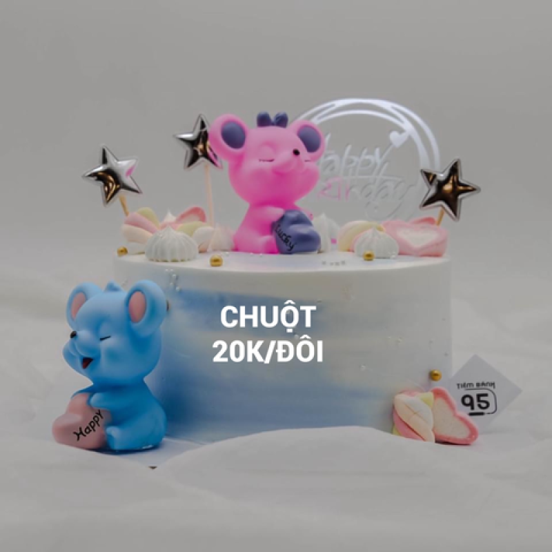 TUONG-Đôi chuột xanh hồng SALE O09